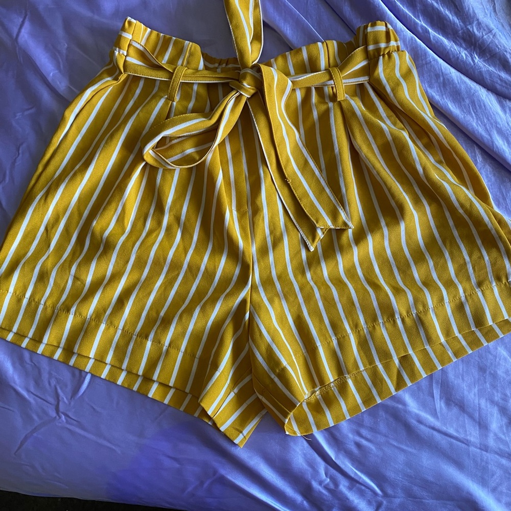 Dress up high waisted shorts